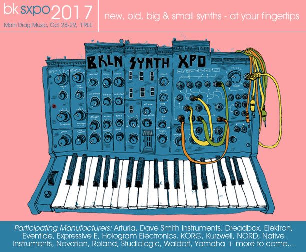 Event Alert: Brooklyn Synth Expo – Oct. 28-29, Main Drag Music 