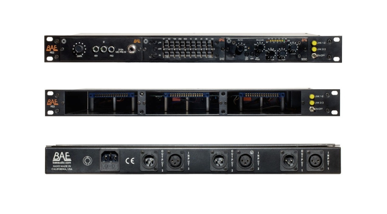New Gear Alert: BAE R53 500 Series Rack, GMF Tube DI/Pre, Touch Innovations XG Touch Display & More