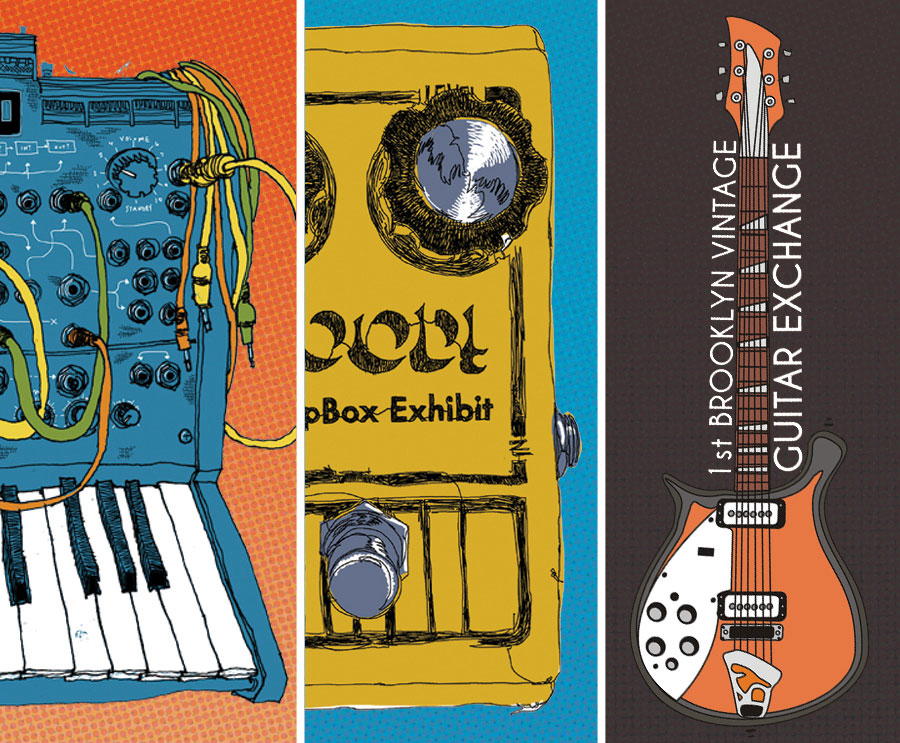 NYC Event Alert: Brooklyn Synth Expo, Stompbox Exhibit, Vintage Guitar Exchange – June 9-10