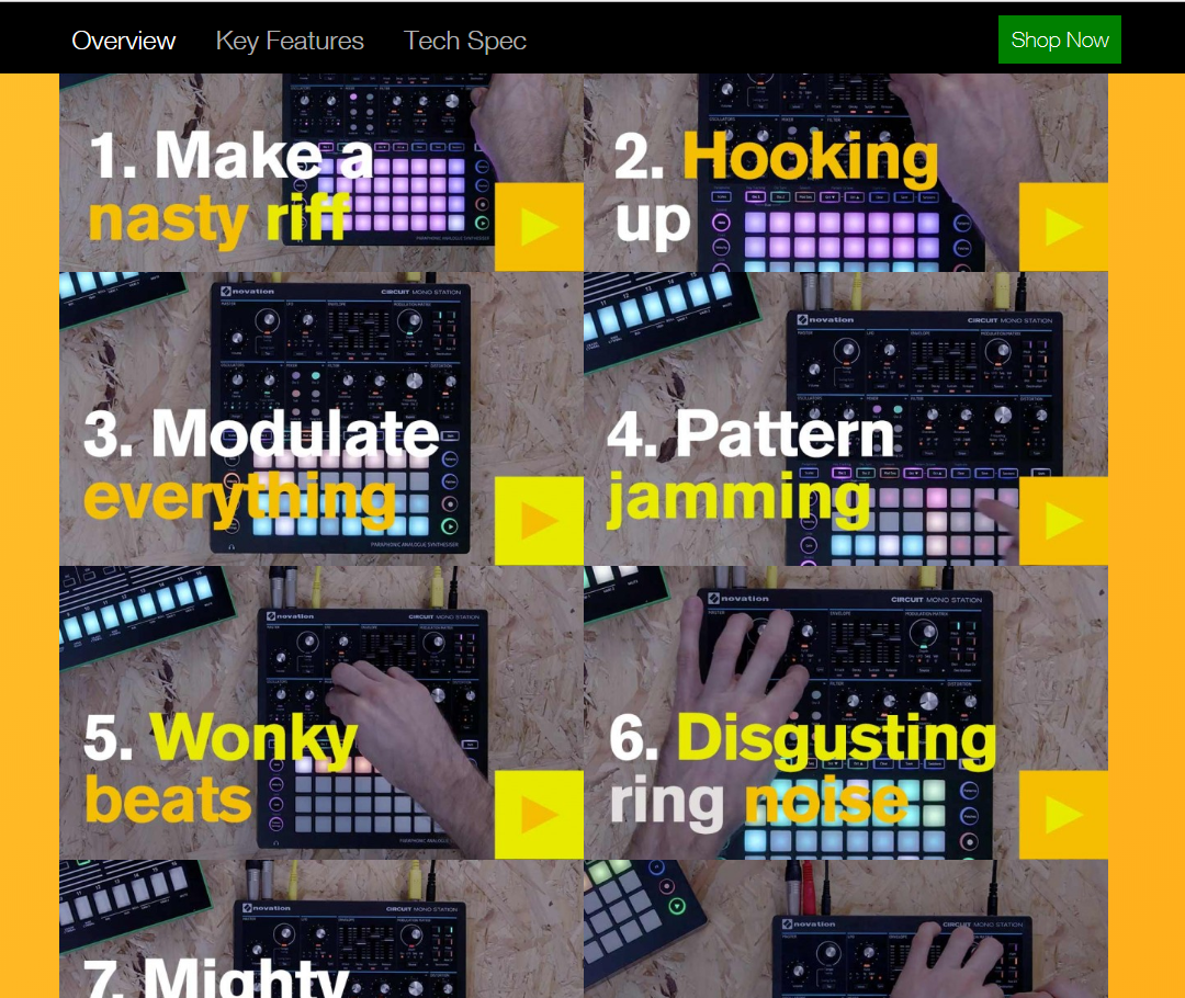 Novation Launches “How to Filth” Video Series for Circuit Mono Station