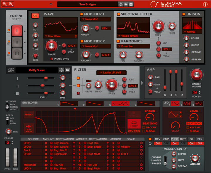 New Software Review: Europa Synth from Reason