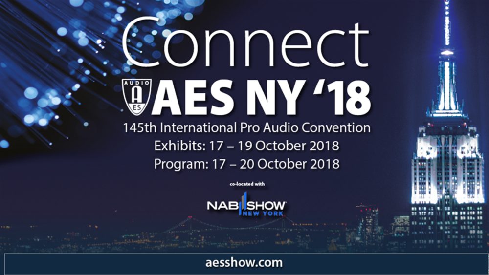 Get Free a AES 2018 Pass with SonicScoop Code! Ends Mon, 10/15
