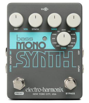 The Bass Mono Synth pedal by Electro-Harmonix.