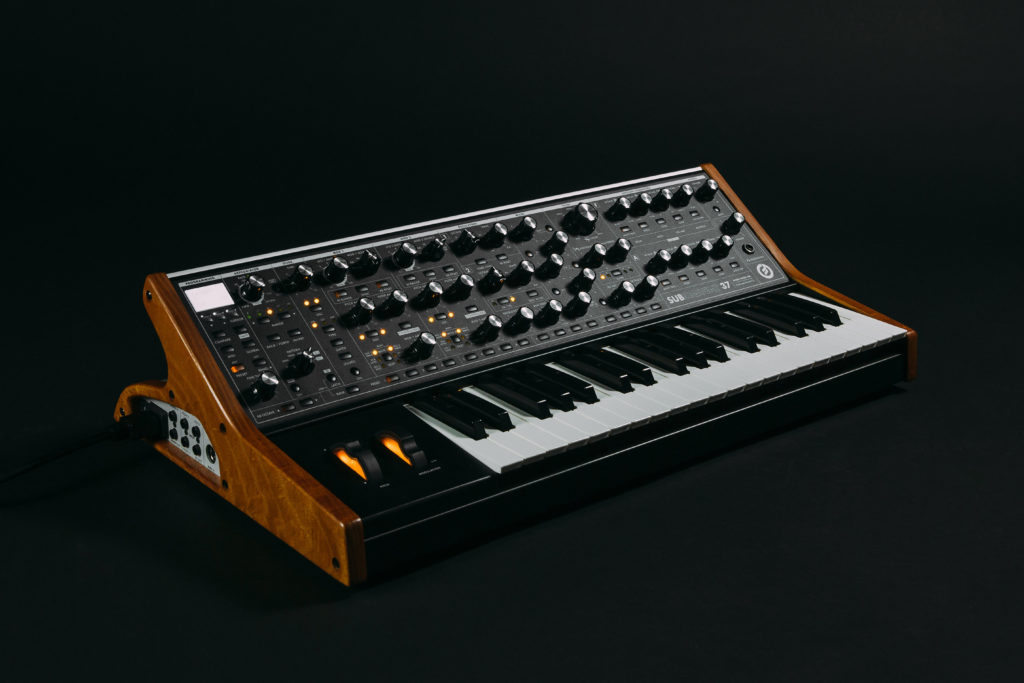 Photo of a Moog Subsequent 37.