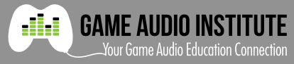 Logo of the Game Audio Institute.