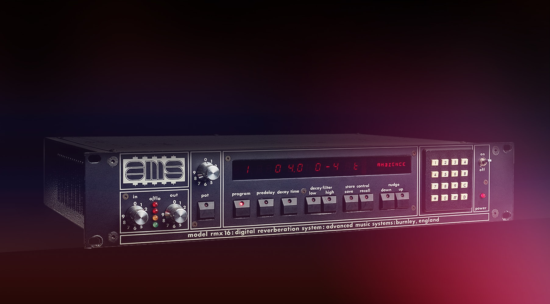 New Software Review: UAD AMS RMX16 Expanded Digital Reverb by Universal Audio