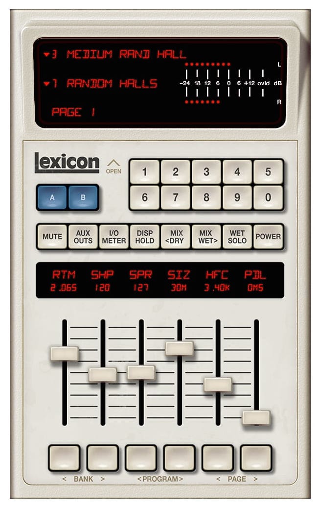 New Software Review: Lexicon 480L Digital Reverb and Effects by Universal Audio