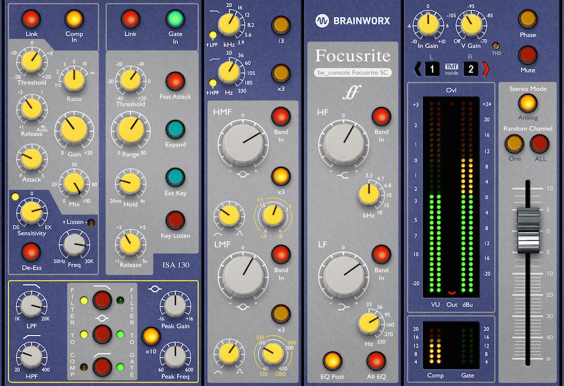New Software Review: bx_console Focusrite SC by Brainworx