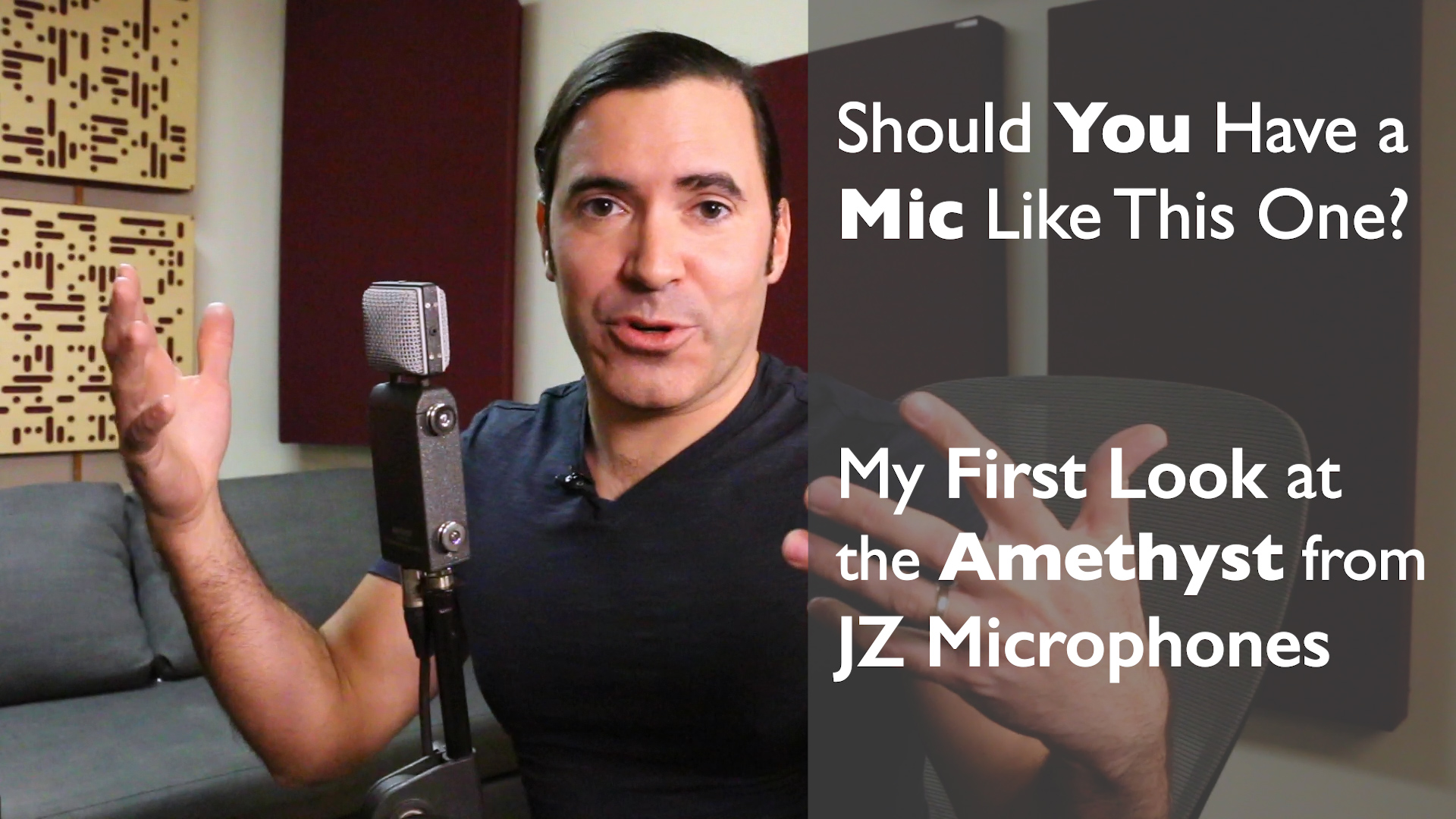 Every Studio Should Have a Mic Like This: My First Look at the Amethyst Condenser by JZ Microphones