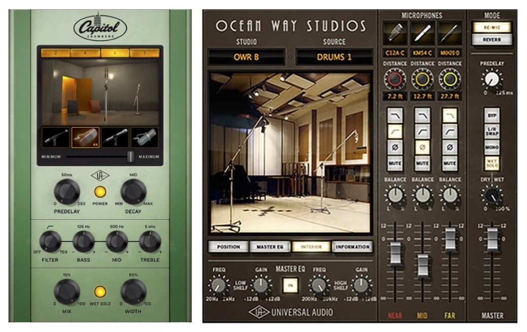 New Software Review: Capitol Chambers & Ocean Way Studios by Universal Audio