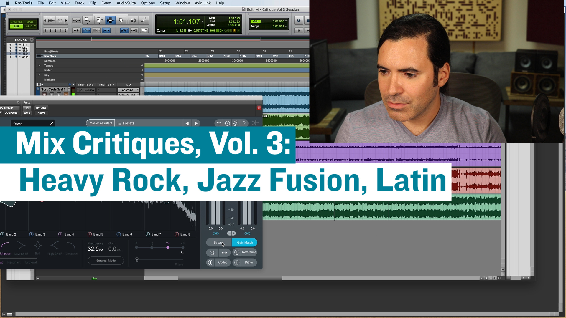 Mix Critiques Vol 3: Heavy Music, Jazz Fusion, Latin (w/Mastering Examples)