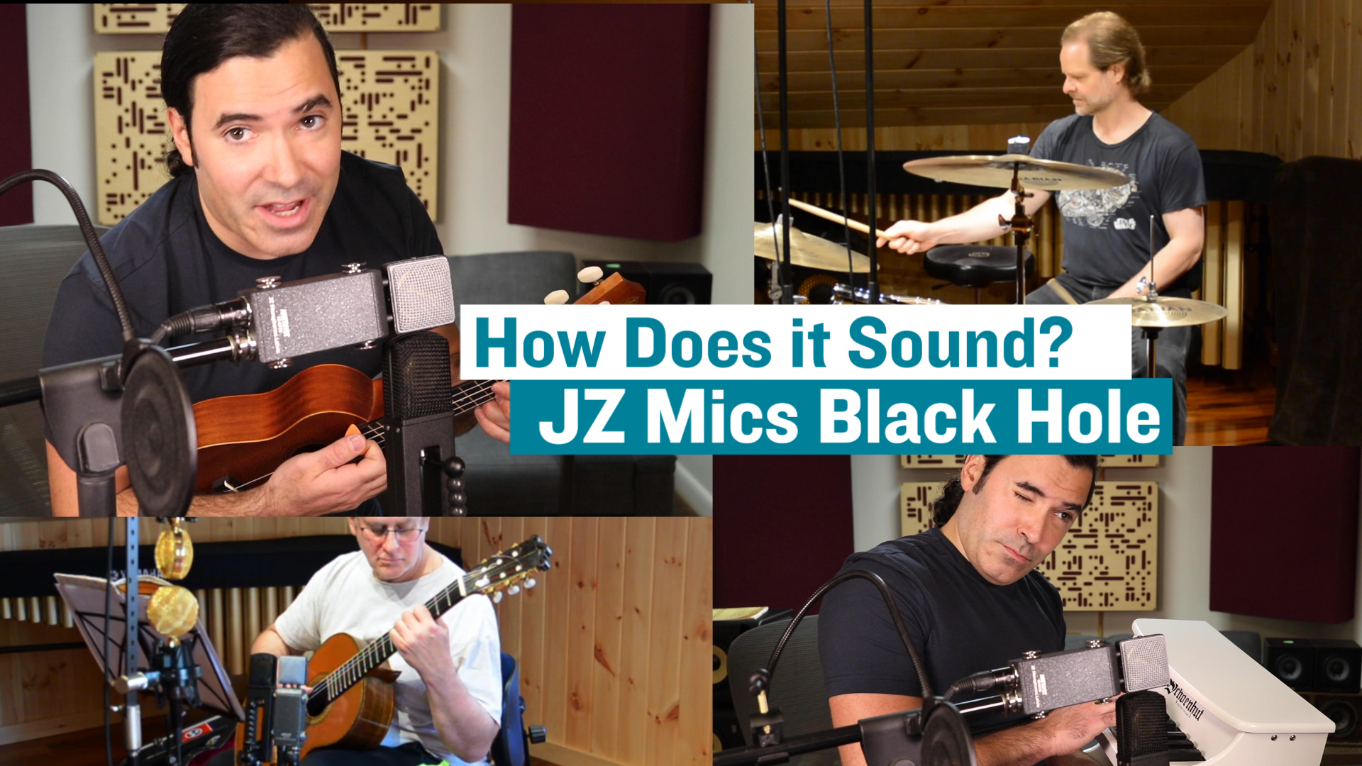 Mic Shootout: JZ Microphones Black Hole BH2 Condenser Mic
