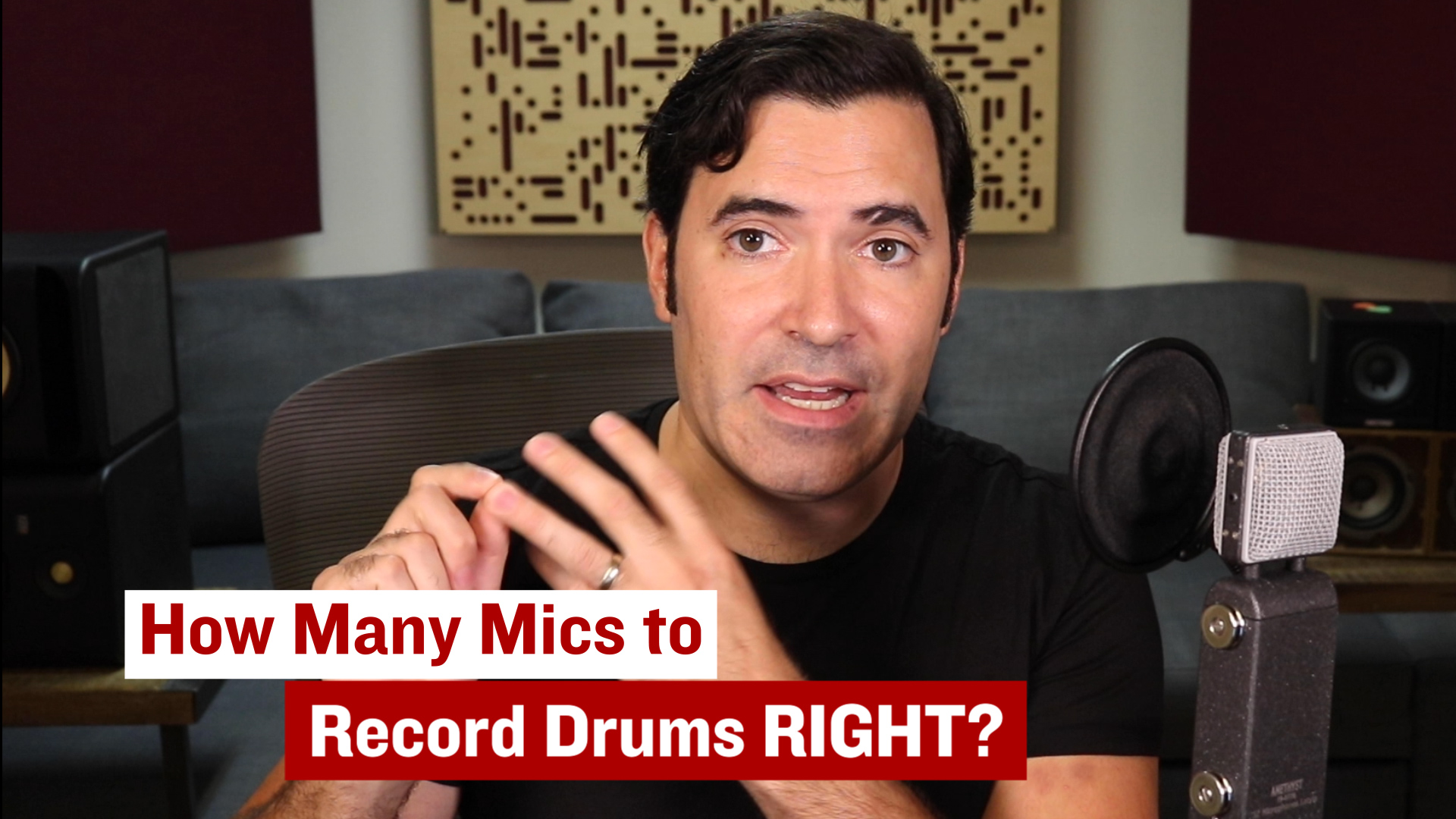 How Many Mics Do You Really Need to Record Drums?