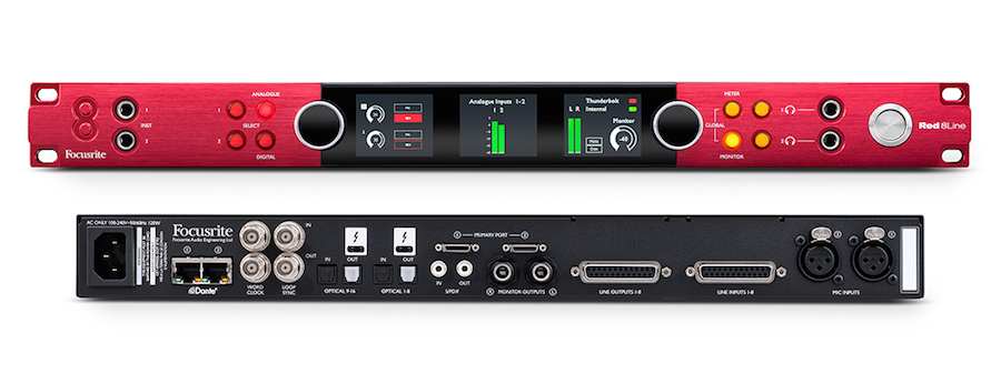 New Gear Alert: Red 8Line by Focusrite Pro, Bitwig’s Bass-08, Beatmaker KANDY from UJAM & More