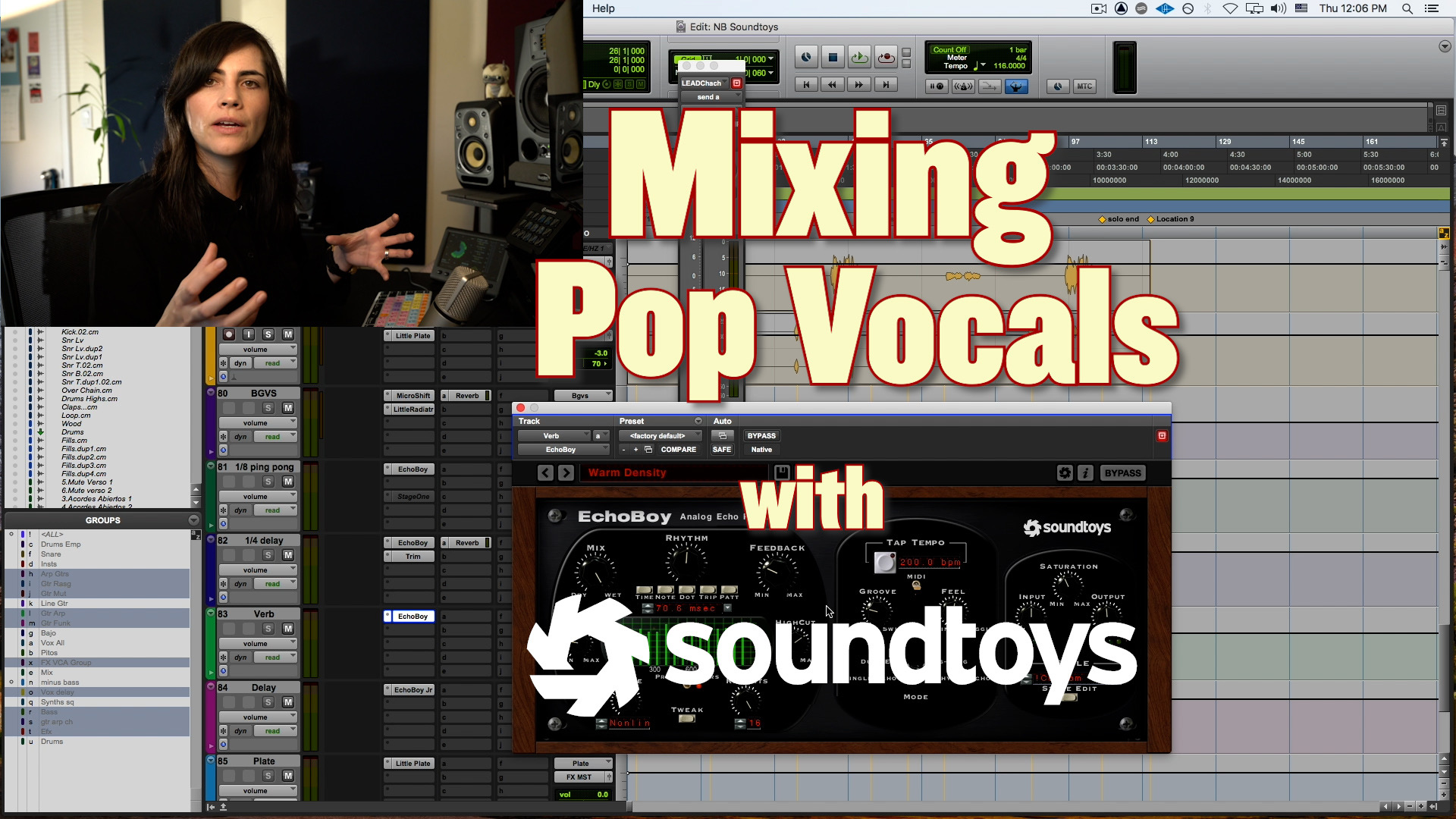 Workshop: Mixing Pop & Latin Vocal Effects with Soundtoys