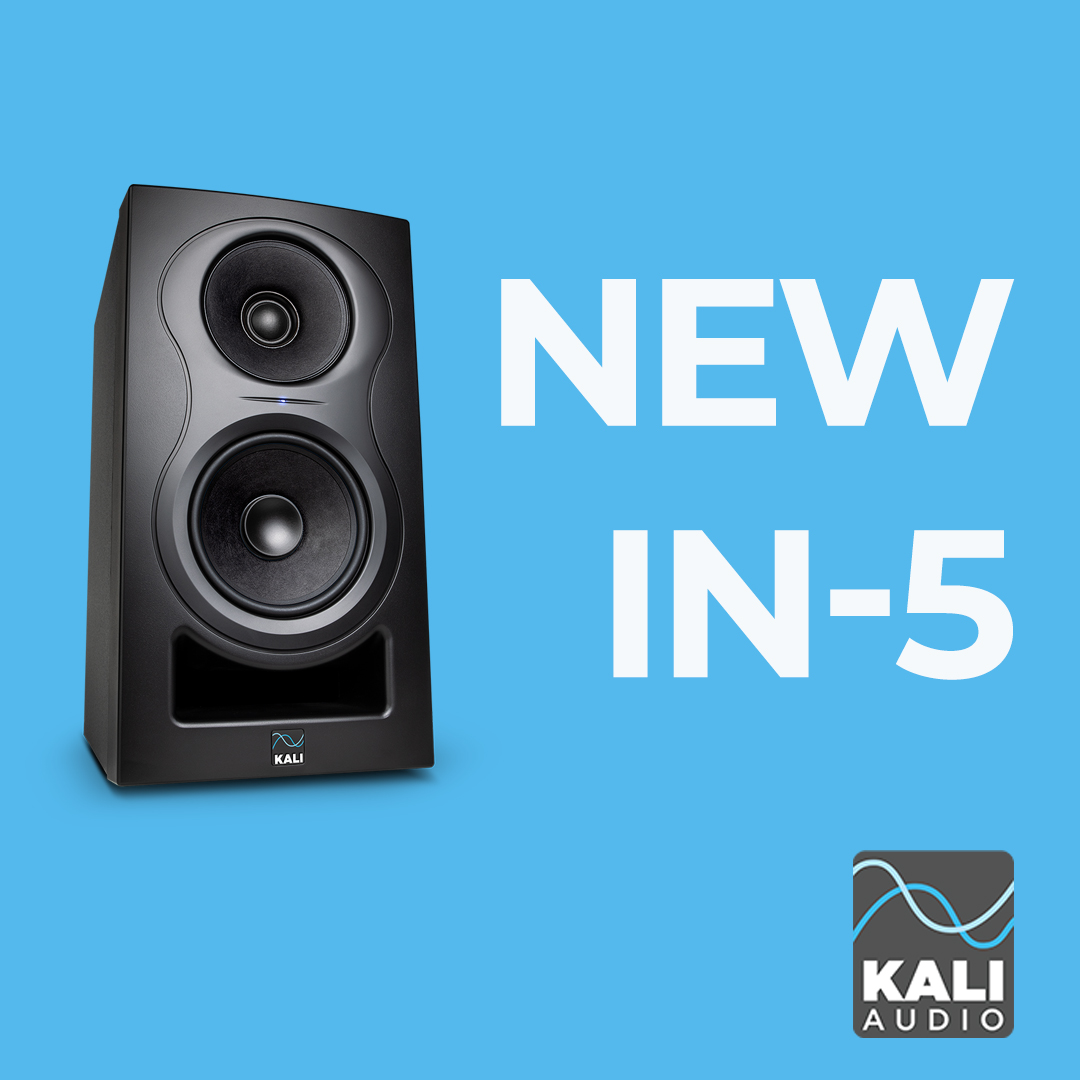 New Gear Alert: Kali Audio’s IN-5 Monitor, Vocal Bender by Waves, JUNO-60 by Roland & More