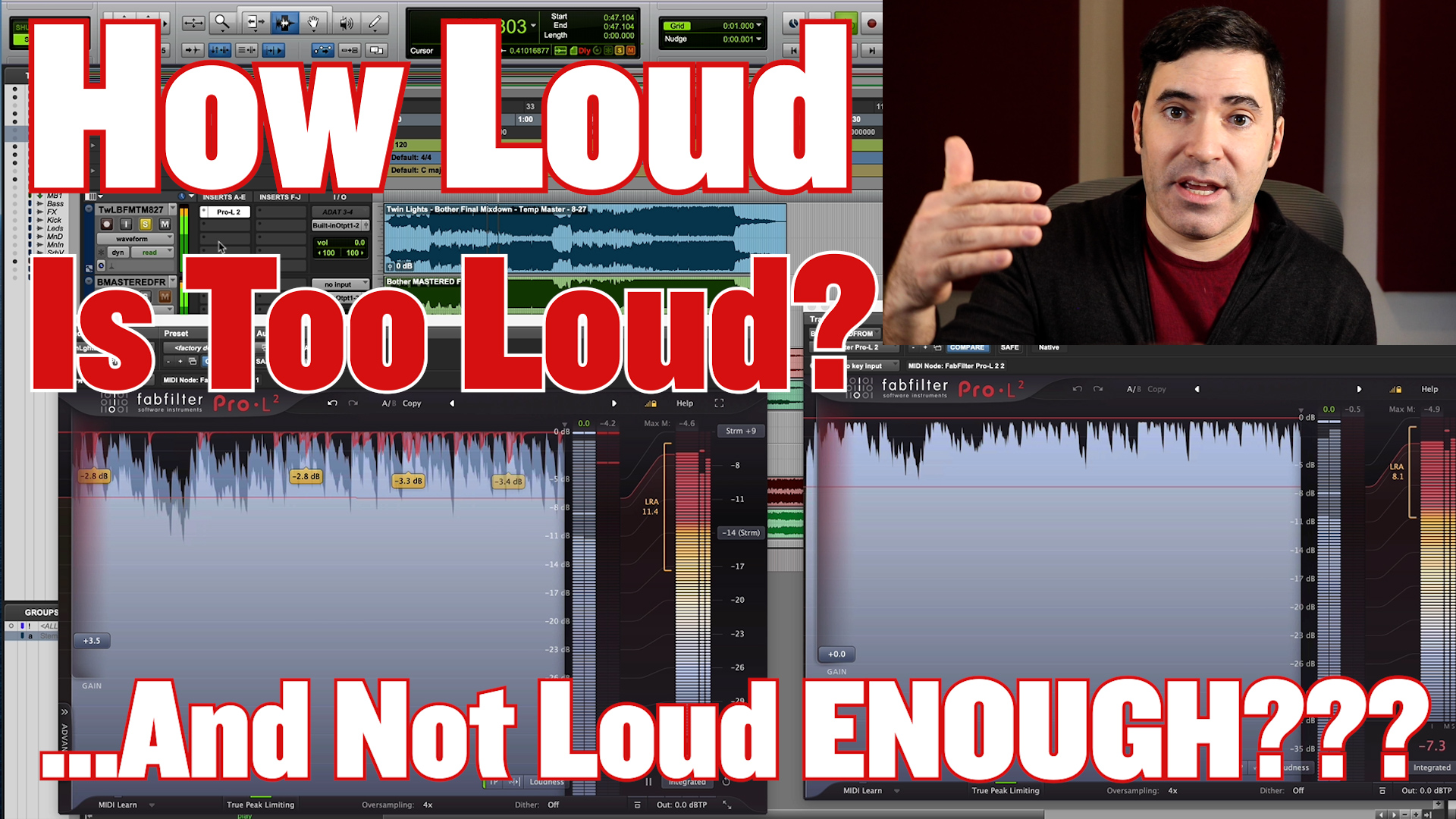 Mini Masterclass: Loudness Targets for Mastering (…It’s not what the streaming services tell you)