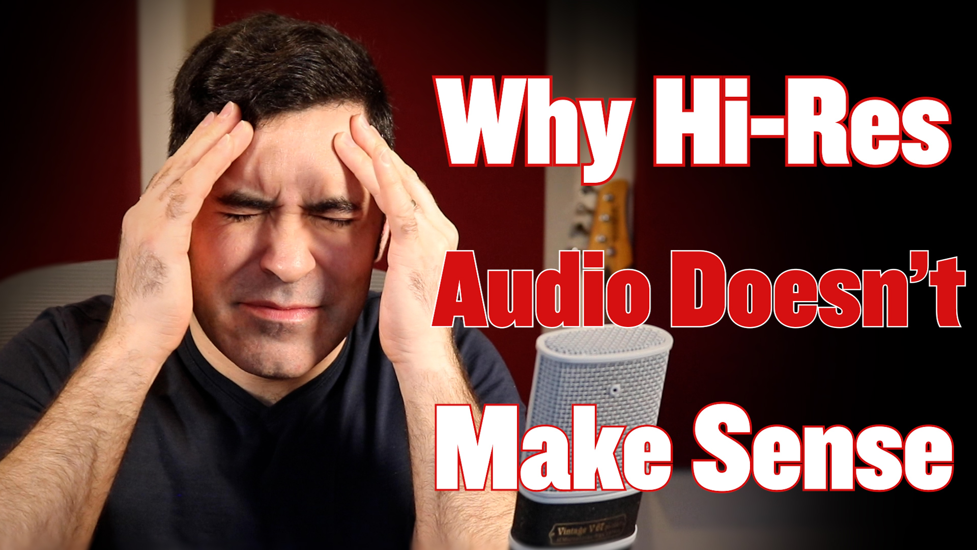 Why Super High Resolution Audio Makes No Sense