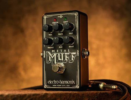 Electro Harmonix Nano Metal Muff DISTORTION WITH NOISE GATE Pedal