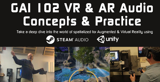 Game Audio Institute Announces New VR & AR Summer Course