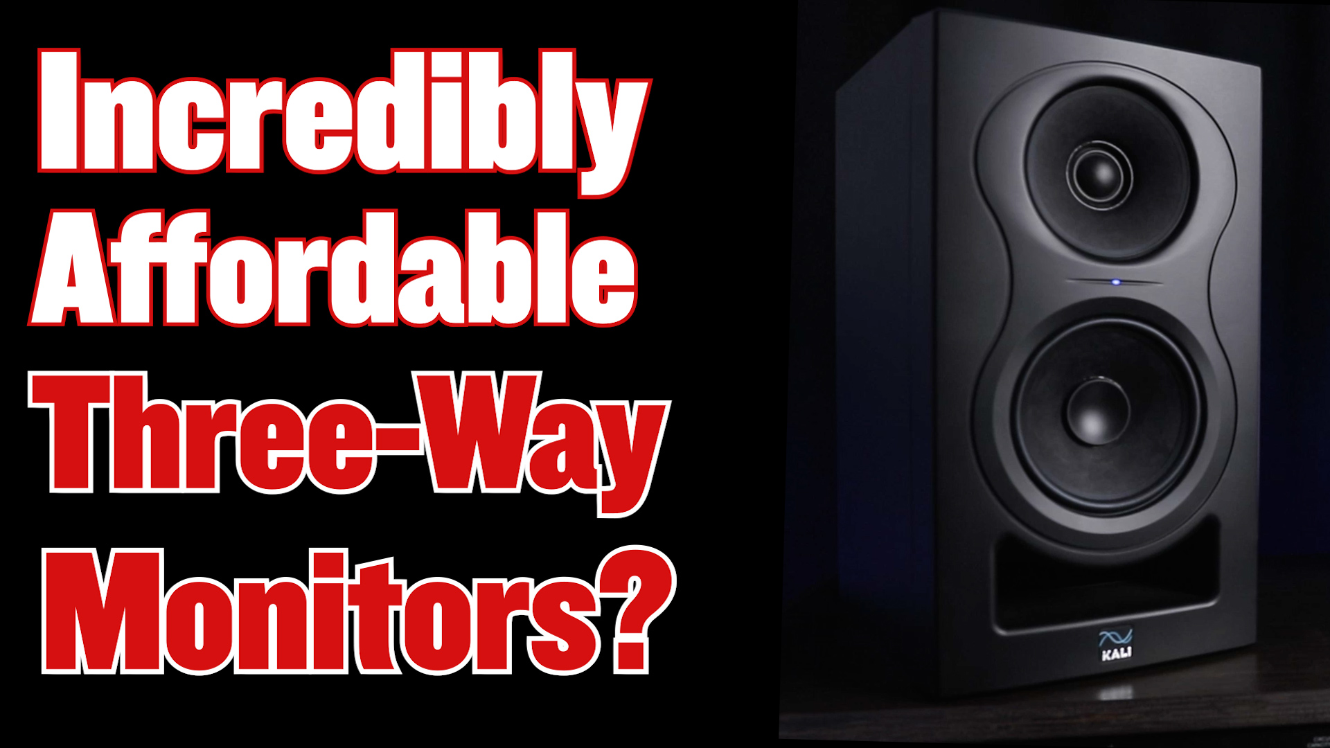 Kali Audio IN-5: First Look at an Incredibly Affordable and Compact 3-Way Monitor