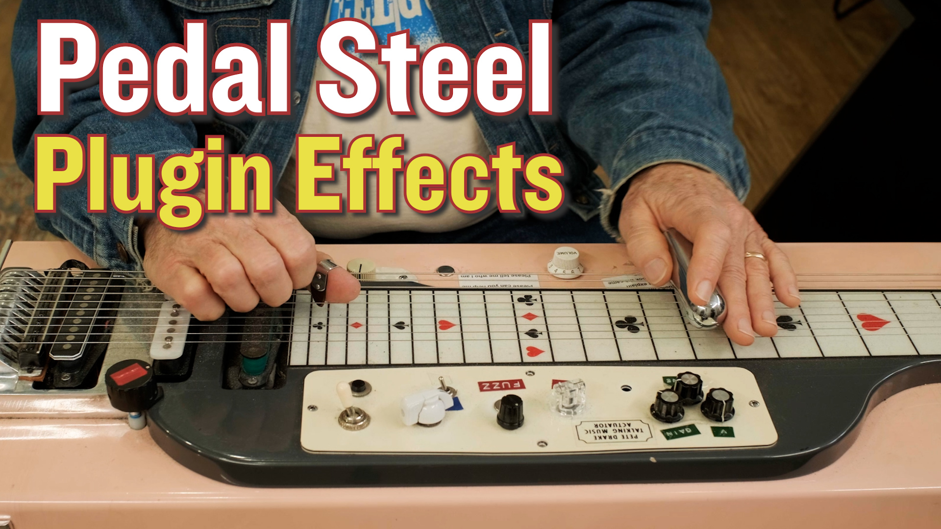 Pedal Steel Guitar Effects Masterclass (ft Russ Pahl and Soundtoys)