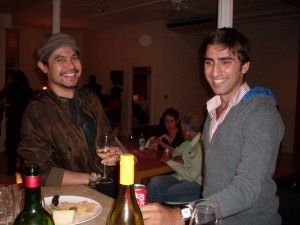 (l-R) Expansion Team artist Mike Genato and independent composer Elie Maman