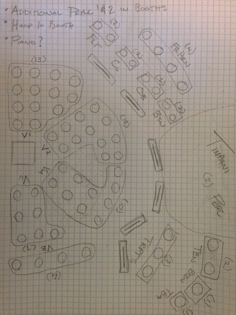 Messy Hand Drawn Floor Plan. Digital Renderings Are Ideal