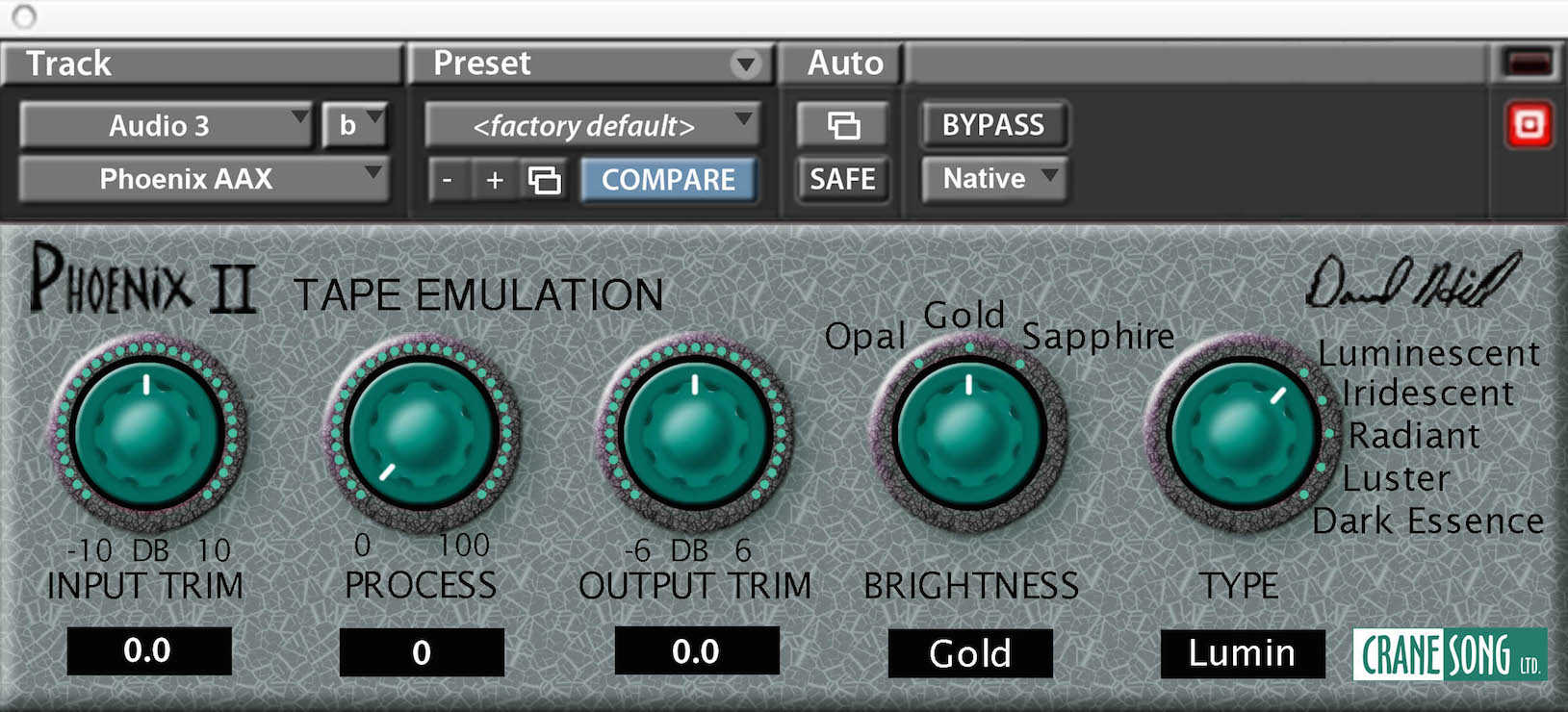 avid reel tape saturation plug-in compatiblity