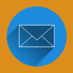 A picture of an email icon.