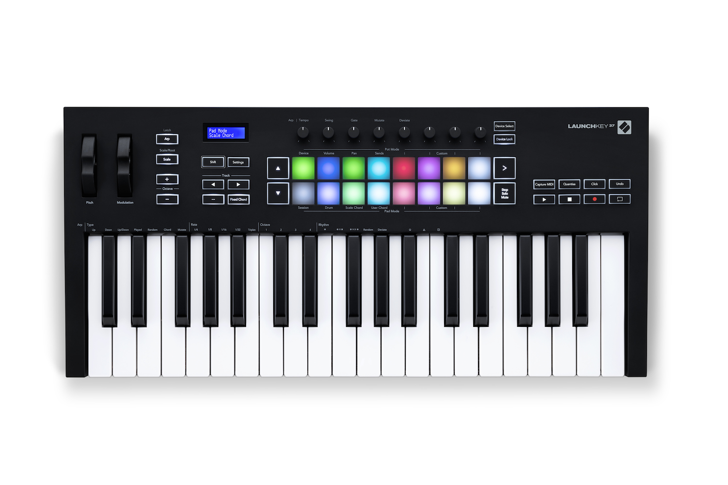 Novation Launchkey 37 MK3 overhead HR